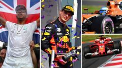 Hamilton, Verstappen, Alonso y Vettel en M&eacute;xico.