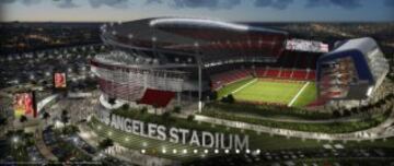 Los Ángeles Stadium lo que podría ser la nueva casa de los Raiders