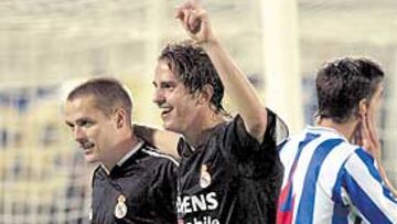 <b>ESTRELLA. </b>Álex Pérez, el hijo de Miguel Pérez, estuvo sensacional. En la imagen, junto a Owen.