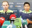 Nairo y Valverde: “Iremos al ataque en nuestro terreno”