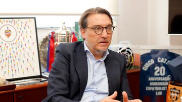 03/04/23 LEVANTE UD ENTREVISTA A QUICO CATALAN PRESIDENTE