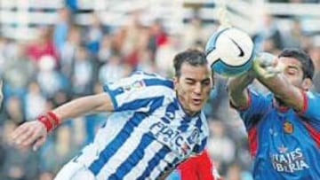 <b>POR FIN. </b>Kovacevic explotó de alegría tras marcar después de año y medio: "Me he vuelto loco y he pensado en toda la afición", dijo.