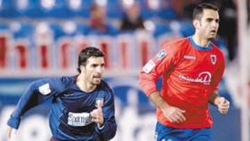 <b>EN SORIA. </b>Velasco jugó unos minutos ante el Numancia en la Copa.