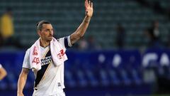 CARSON, CALIFORNIA - APRIL 28: Zlatan Ibrahimovic #9 of Los Angeles Galaxy looks on as he leaves the field after a game against the Real Salt Lake at Dignity Health Sports Park on April 28, 2019 in Carson, California. Los Angeles Galaxy defeated Real Salt Lake 2-1.   Sean M. Haffey/Getty Images/AFP
 == FOR NEWSPAPERS, INTERNET, TELCOS &amp; TELEVISION USE ONLY ==