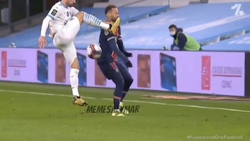 El último episodio Neymar-Álvaro es de locos: de un posible penalti a acabar lesionado