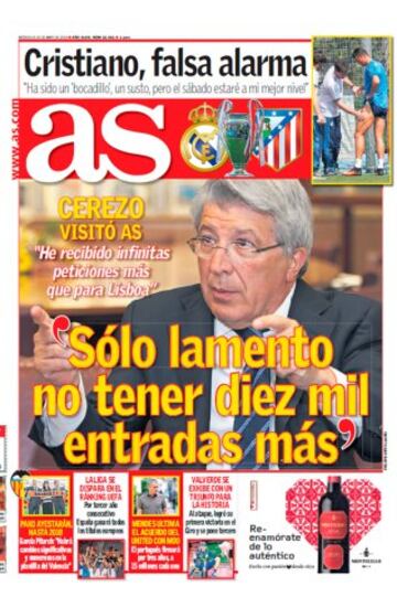 Las portadas de AS de mayo