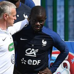 Kanté enfría la relación de Zidane y Deschamps