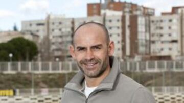 Paco J&eacute;mez en la ciudad deportiva del Rayo Vallecano.