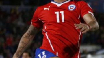 Eduardo Vargas brill&oacute; con su doblete para Chile ante Per&uacute;.