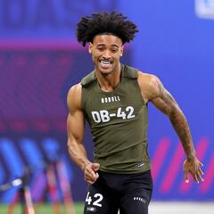 Nate Wiggins se lesiona al correr las 40 yardas en el Scouting Combine