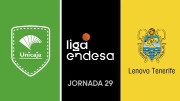 Resumen del Unicaja vs. Tenerife de la Liga Endesa