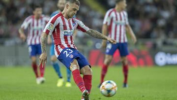 Trippier, en el partido ante la Juventus.