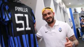 Pinilla promete 20 goles esta temporada en Atalanta