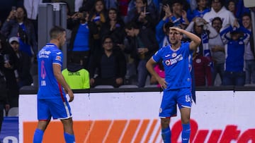 during the game Cruz Azul vs Leon, corresponding to the requalification of the Torneo Apertura 2022 of the Liga BBVA MX, at Azteca Stadium, on October 08, 2022.
<br><br>
durante el partido Cruz Azul vs Leon, correspondiente a la recalificacion del Torneo Apertura 2022 de la Liga BBVA MX, en el Estadio Azteca, el 08 de Octubre de 2022.