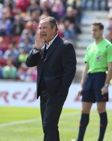 El entrenado del Almería, Juan Ignacio Martínez