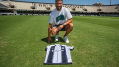 Luis Muñoz, nuevo jugador del  FC Cartagena. (Pascu Méndez).