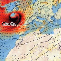 La AEMET advierte de la llegada de una ciclogéneis explosiva en el día de Todos los Santos