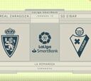 Resumen y gol del Zaragoza vs Eibar de LaLiga SmartBank