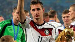 Miroslav Klose campe&oacute;n del mundo con Alemania