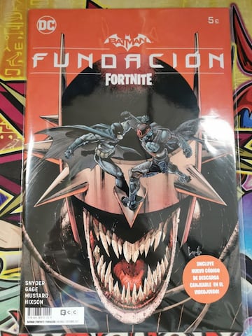 C&oacute;mic Batman/Fortnite: Fundaci&oacute;n