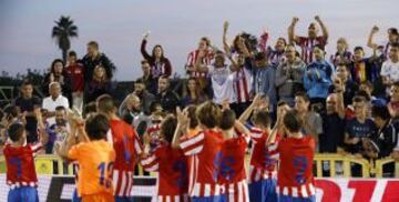 Partido de cuartos de final, Atlético de Madrid-Barcelona.