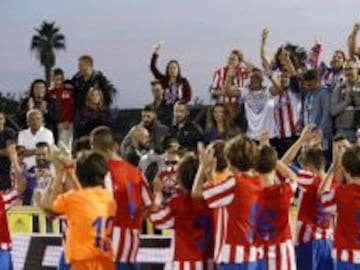 Partido de cuartos de final, Atlético de Madrid-Barcelona.