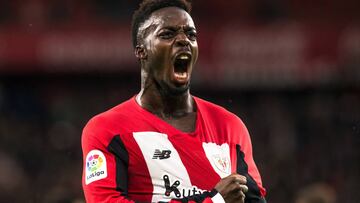 20/10/19 PARTIDO DE PRIMERA DIVSION ATHLETIC DE BILBAO-VALLADOLID GOL 1-0 I?AKI WILLIAMS ALEGRIA