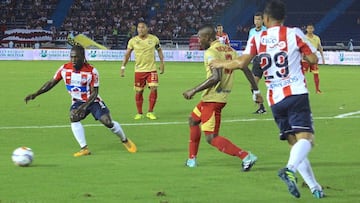 Junior y Rionegro Águilas empataron 2-2 en juego aplazado en la Liga Águila II-2017