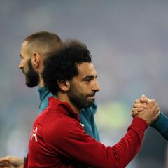 Klopp: "Salah and Cristiano Ronaldo are both model professionals"