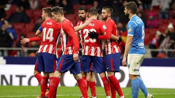 Atlético 3-0 Lleida: resumen, resultado y goles. Copa del Rey 2018