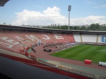 43° PUESTO | Esta es la posición del estadio Rajko Mitic de Serbia.