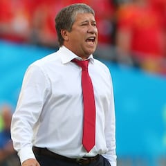 'Bolillo' Gómez hizo historia al dirigir a Panamá ante Bélgica