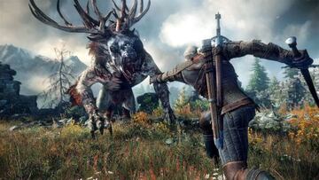 The Witcher 3, espada y brujera