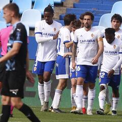 La segunda vuelta del Zaragoza ya es mejor que la primera
