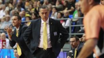 Alejandro Martínez, durante un partido del Iberostar Tanerife.