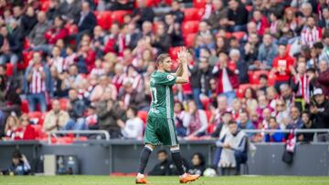 Joaquín Sánchez, en San Mamés.