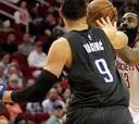 James Harden rey del 20+10 y récord de triples de los Rockets