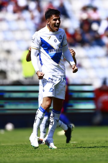  during the Semifinal second leg match between Atlante and Celaya as part of the Liga BBVA Expansion MX, Torneo Apertura 2024 at Hidalgo Stadium on November 17, 2024 in Pachuca, Hidalgo, Mexico.