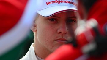 Mick Schumacher, hijo de Michael.