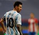 Messi: apenas destellos de toda su clase, en Brasilia