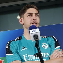 El corazón blanco de Fede Valverde