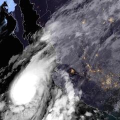 Huracán Lidia: cuántos estados de México golpeará y cuándo se espera que entre