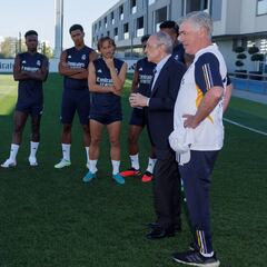 Florentino motiva a la plantilla