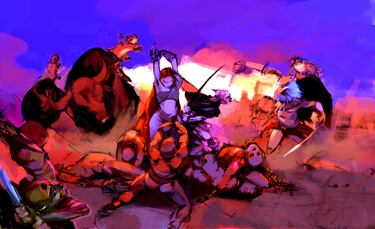 Filtrados bocetos artísticos de Heavenly Sword 2