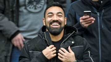 Marco Fabián, con la ilusión de consolidarse en el Eintracht Frankfurt