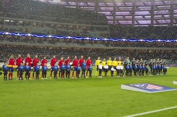 Qarabaj-Atlético de Madrid en imágenes