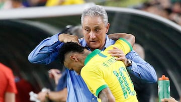 Cerrado el 'caso Neymar', Tite se centra ahora en Vinicius
