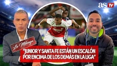 “Junior y Santa Fe están un escalón por encima de los demás en la Liga”: #LaMilonga