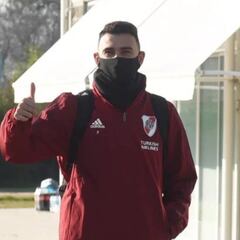 Volvió Matías Suárez y se sumó a los entrenamientos