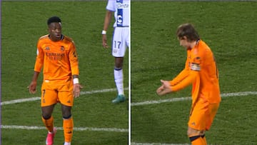 Lo que no se veía ahora se ve: rapapolvo de Modric a Vinicius